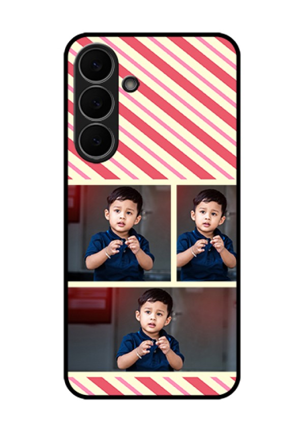 Samsung Galaxy S25 FE 5G Custom Glass Phone Case - Picture Upload Mobile Case Design