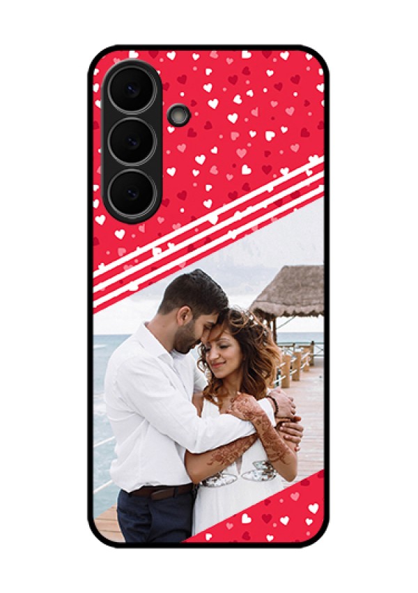 Samsung Galaxy S25 FE 5G Custom Glass Phone Case - Valentines Gift Design