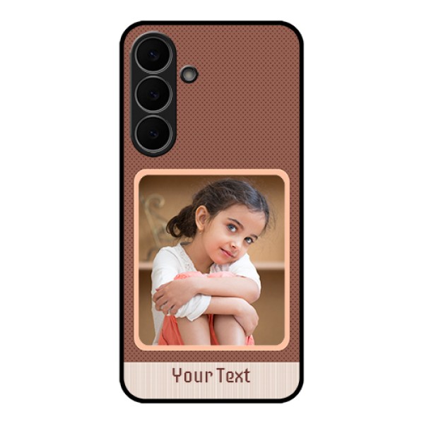 Samsung Galaxy S25 FE 5G Custom Glass Phone Case - Simple Pic Upload Design Samsung Galaxy S25 FE 5G Custom Glass Phone Case - Simple Pic Upload Design