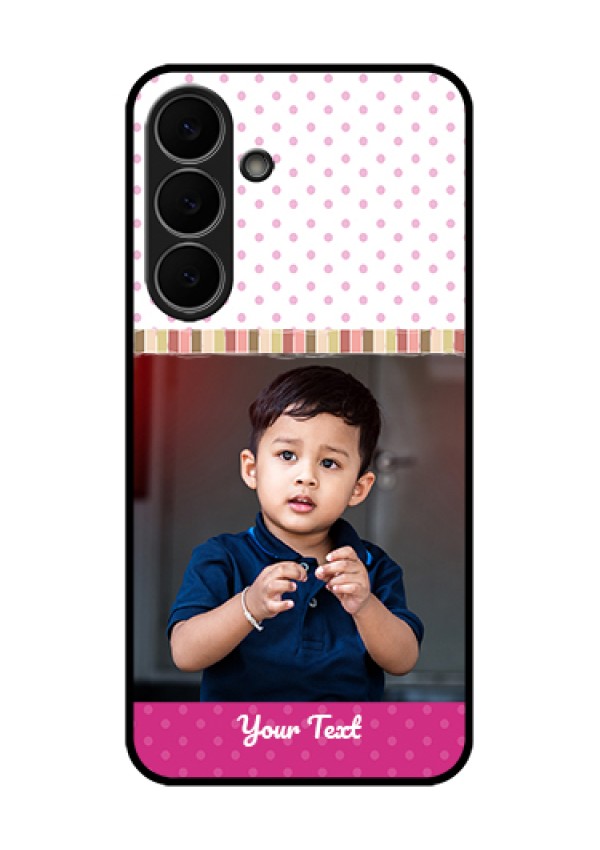 Samsung Galaxy S25 FE 5G Custom Glass Phone Case - Cute Girls Cover Design