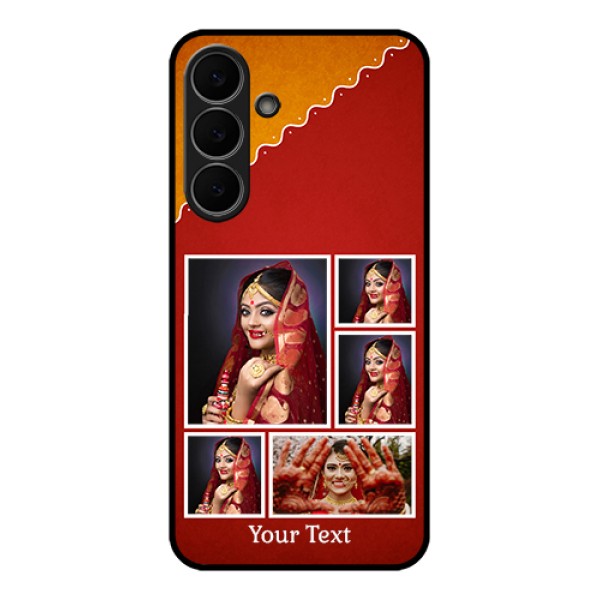 Samsung Galaxy S25 FE 5G Custom Glass Phone Case - Wedding Pic Upload Design Samsung Galaxy S25 FE 5G Custom Glass Phone Case - Wedding Pic Upload Design