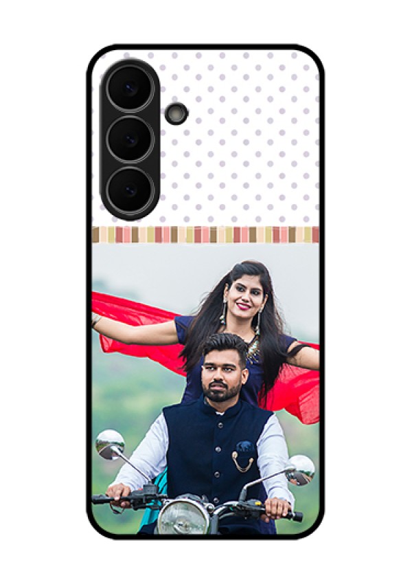 Samsung Galaxy S25 FE 5G Custom Glass Phone Case - Cute Family Design