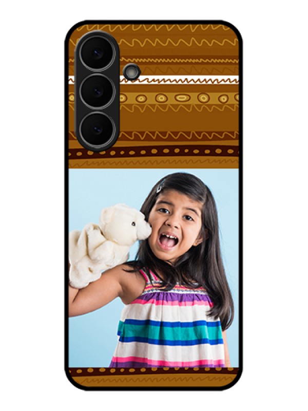 Custom Samsung Galaxy S25 FE 5G Custom Glass Phone Case - Friends Picture Upload Design