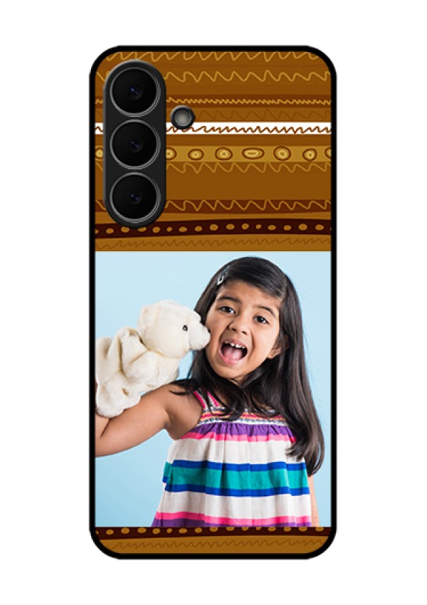 Samsung Galaxy S25 FE 5G Custom Glass Phone Case - Friends Picture Upload Design