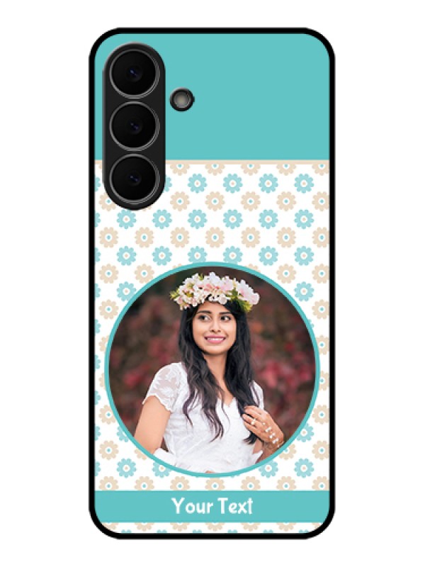 Custom Samsung Galaxy S25 FE 5G Custom Glass Phone Case - Beautiful Flowers Design