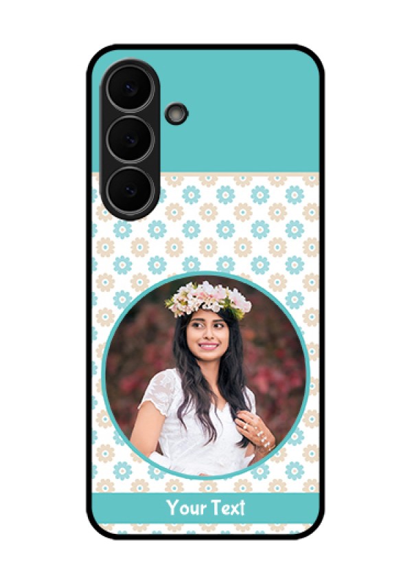 Samsung Galaxy S25 FE 5G Custom Glass Phone Case - Beautiful Flowers Design