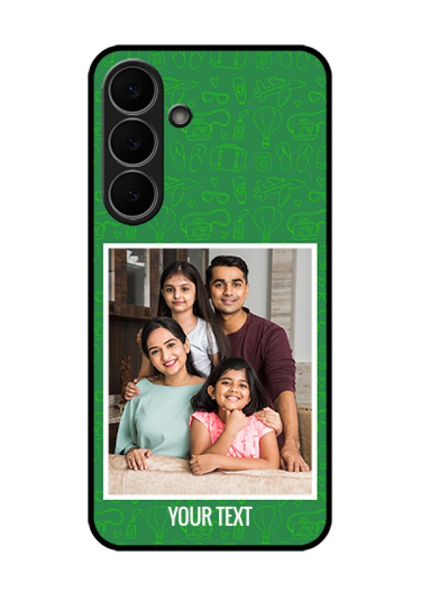 Samsung Galaxy S25 FE 5G Custom Glass Phone Case - Picture Upload Design