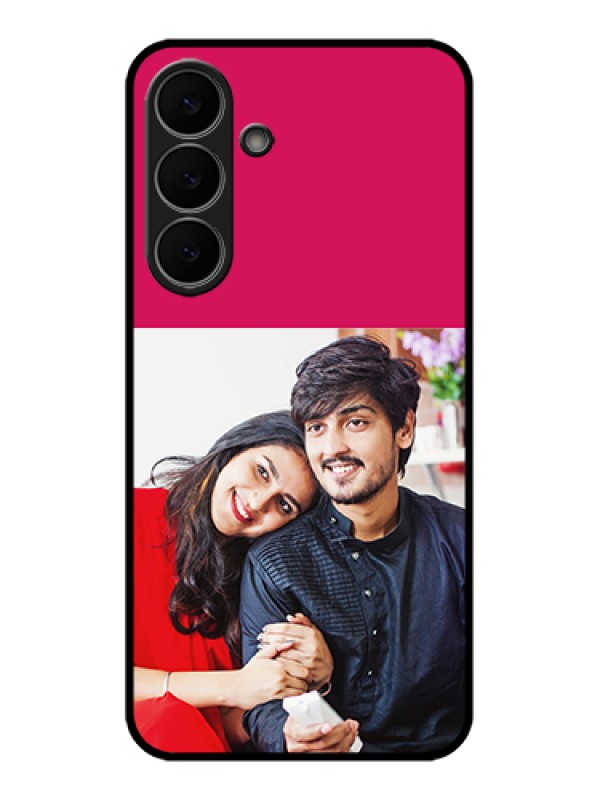 Custom Samsung Galaxy S25 FE 5G Custom Glass Phone Case - Anniversary Cover Design