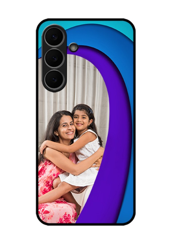Samsung Galaxy S25 FE 5G Custom Glass Phone Case - Simple Pattern Design