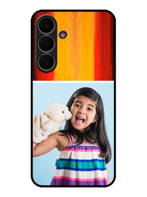 Custom Samsung Galaxy S25 FE 5G Custom Glass Phone Case - Multi Color Design