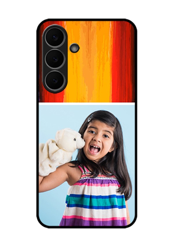 Samsung Galaxy S25 FE 5G Custom Glass Phone Case - Multi Color Design