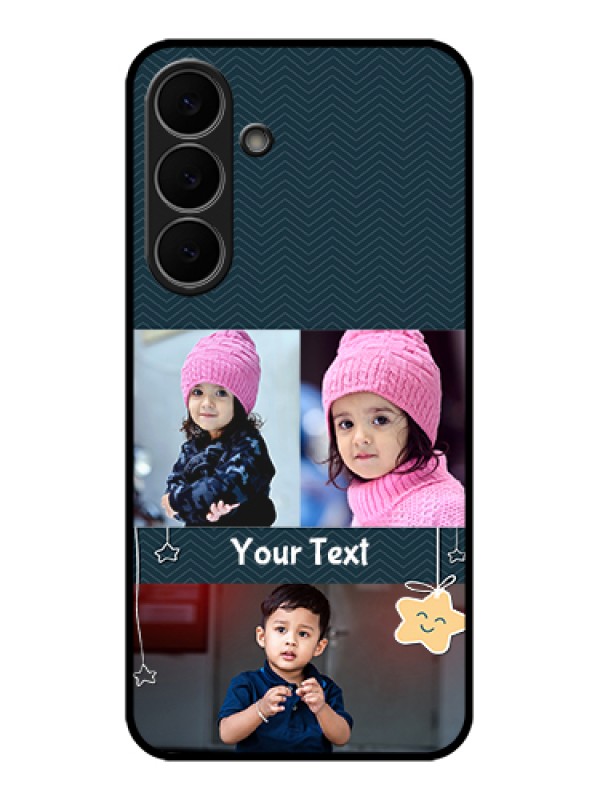 Custom Samsung Galaxy S25 FE 5G Custom Glass Phone Case - Hanging Stars Design