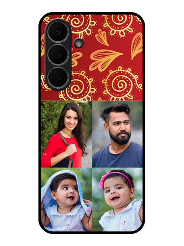Custom Samsung Galaxy S25 FE 5G Custom Glass Phone Case - 4 Image Traditional Design