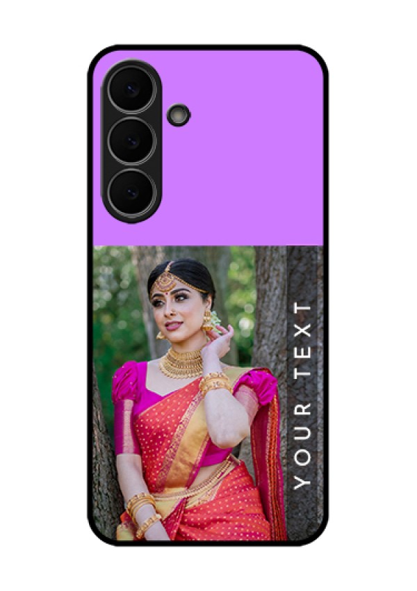 Samsung Galaxy S25 FE 5G Custom Glass Phone Case - Birthday Icons Design