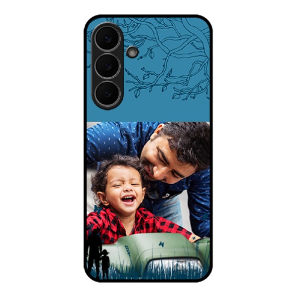 Samsung Galaxy S25 FE 5G Custom Glass Phone Case - Best Dad Design