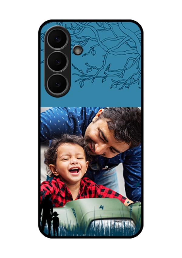 Samsung Galaxy S25 FE 5G Custom Glass Phone Case - Best Dad Design