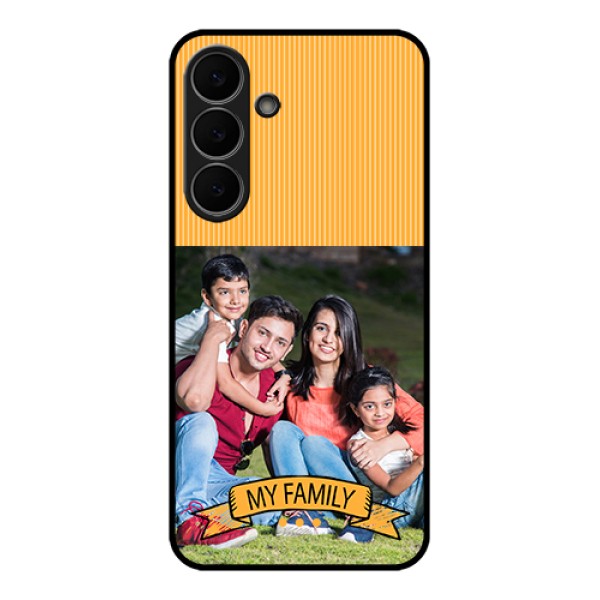 Samsung Galaxy S25 FE 5G Custom Glass Phone Case - My Family Design