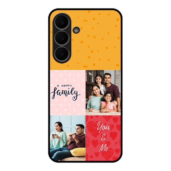 Samsung Galaxy S25 FE 5G Custom Glass Phone Case - Images With Quotes Design Samsung Galaxy S25 FE 5G Custom Glass Phone Case - Images With Quotes Design