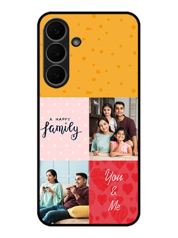 Custom Samsung Galaxy S25 FE 5G Custom Glass Phone Case - Images With Quotes Design