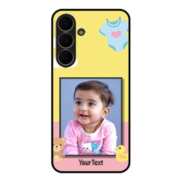Samsung Galaxy S25 FE 5G Custom Glass Phone Case - Kids 2 Color Design Samsung Galaxy S25 FE 5G Custom Glass Phone Case - Kids 2 Color Design