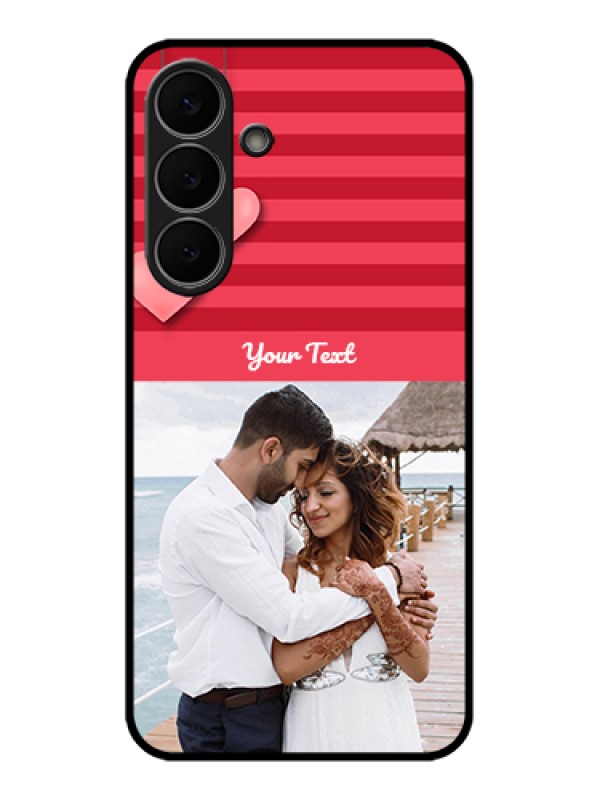 Custom Samsung Galaxy S25 FE 5G Custom Glass Phone Case - Valentines Day Design