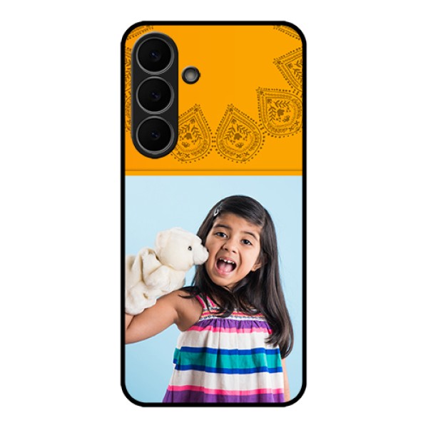 Samsung Galaxy S25 FE 5G Custom Glass Phone Case - Photo Wedding Design Samsung Galaxy S25 FE 5G Custom Glass Phone Case - Photo Wedding Design