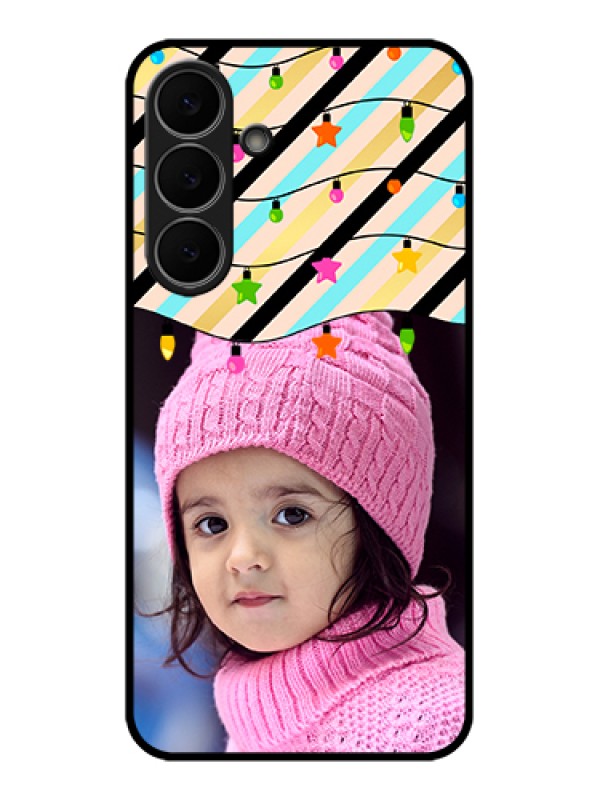 Custom Samsung Galaxy S25 FE 5G Custom Glass Phone Case - Lights Hanging Design
