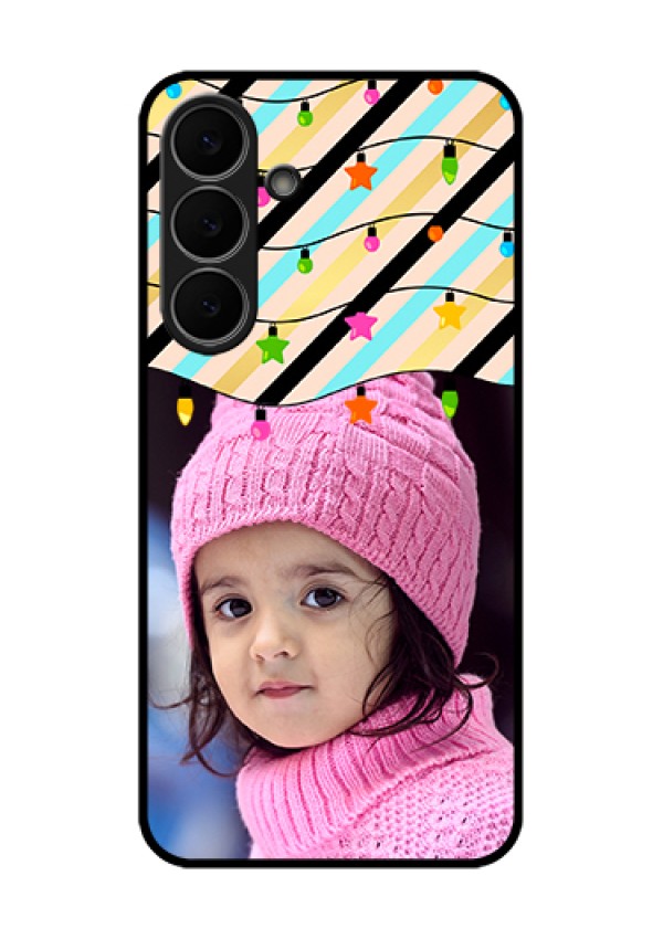 Samsung Galaxy S25 FE 5G Custom Glass Phone Case - Lights Hanging Design