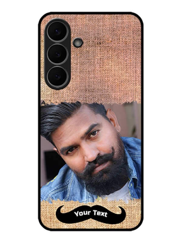 Custom Samsung Galaxy S25 FE 5G Custom Glass Phone Case - With Texture Design