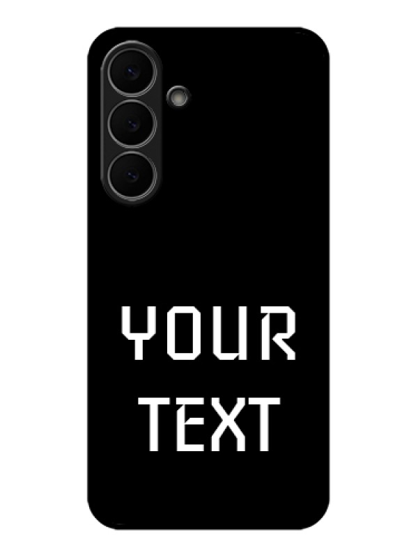 Custom Samsung Galaxy S25 FE 5G Custom Glass Phone Case - Your Name Design