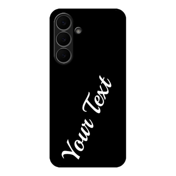 Samsung Galaxy S25 FE 5G Custom Glass Phone Case - With Your Name Design