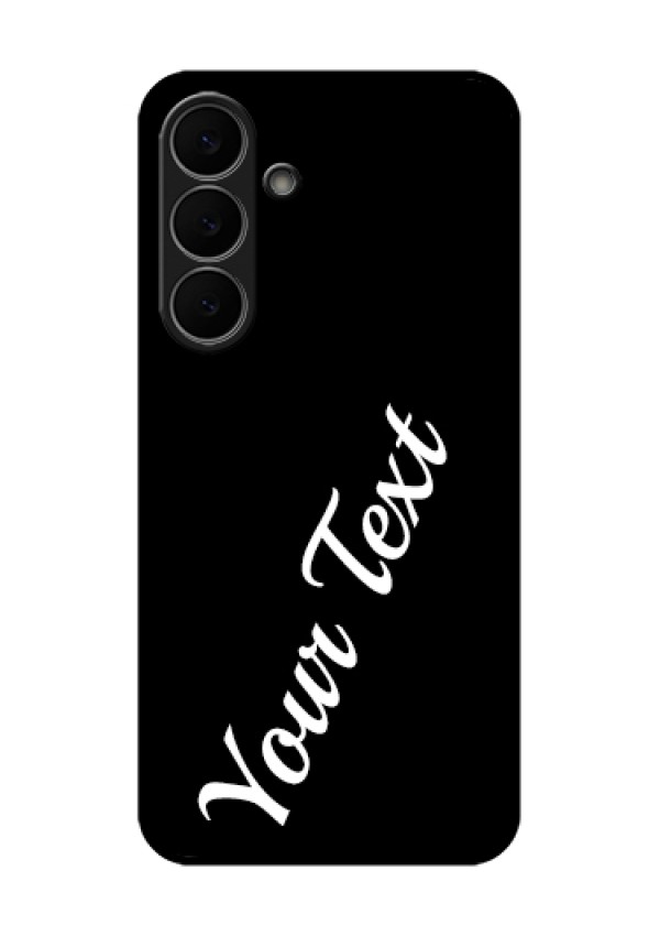 Samsung Galaxy S25 FE 5G Custom Glass Phone Case - With Your Name Design