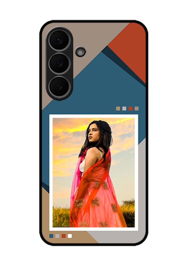 Samsung Galaxy S25 FE 5G Custom Glass Phone Case - Retro Color Pallet Design