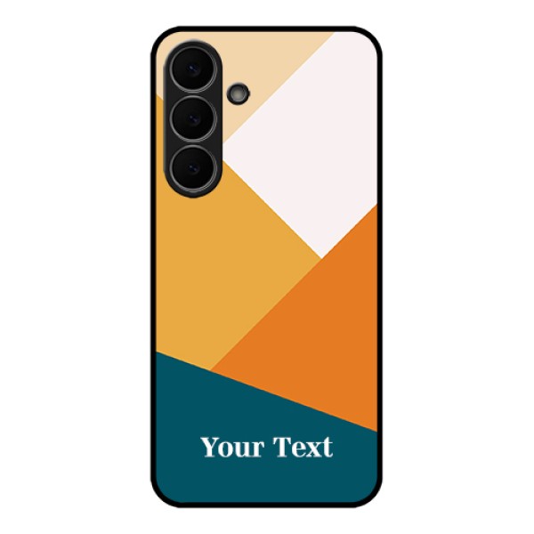 Samsung Galaxy S25 FE 5G Custom Glass Phone Case - Stacked Multi - Colour Design Samsung Galaxy S25 FE 5G Custom Glass Phone Case - Stacked Multi - Colour Design