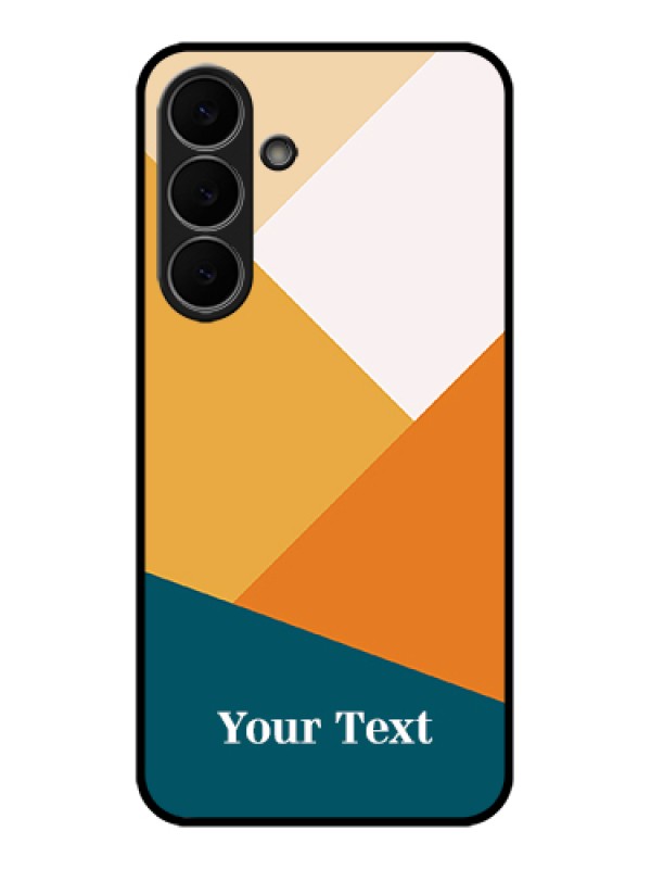 Custom Samsung Galaxy S25 FE 5G Custom Glass Phone Case - Stacked Multi - Colour Design