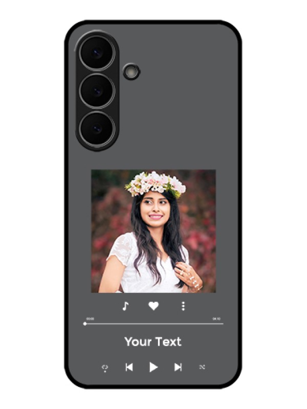 Custom Samsung Galaxy S25 FE 5G Custom Glass Phone Case - Play The Music Design