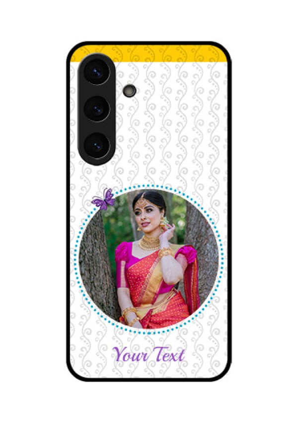 Galaxy S25 Plus 5G Custom Glass Phone CaseGirls Premium Case Design