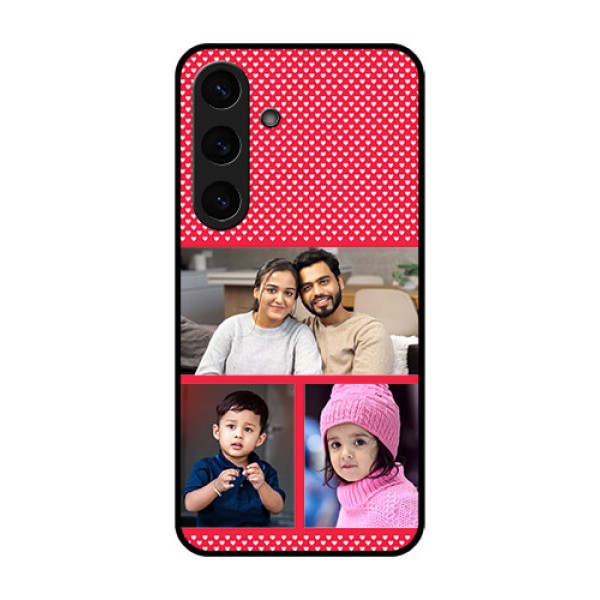 Galaxy S25 Plus 5G Custom Glass Phone CaseBulk Photo Upload Design Galaxy S25 Plus 5G Custom Glass Phone CaseBulk Photo Upload Design