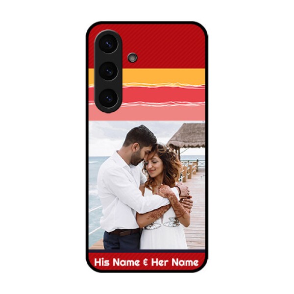 Galaxy S25 Plus 5G Custom Glass Phone CaseColorful Case Design