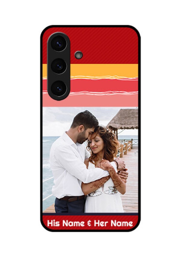 Galaxy S25 Plus 5G Custom Glass Phone CaseColorful Case Design
