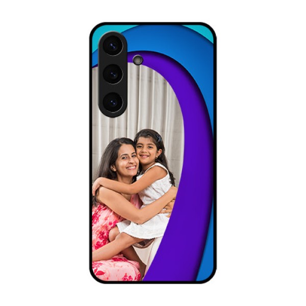 Galaxy S25 Plus 5G Custom Glass Phone CaseSimple Pattern Design