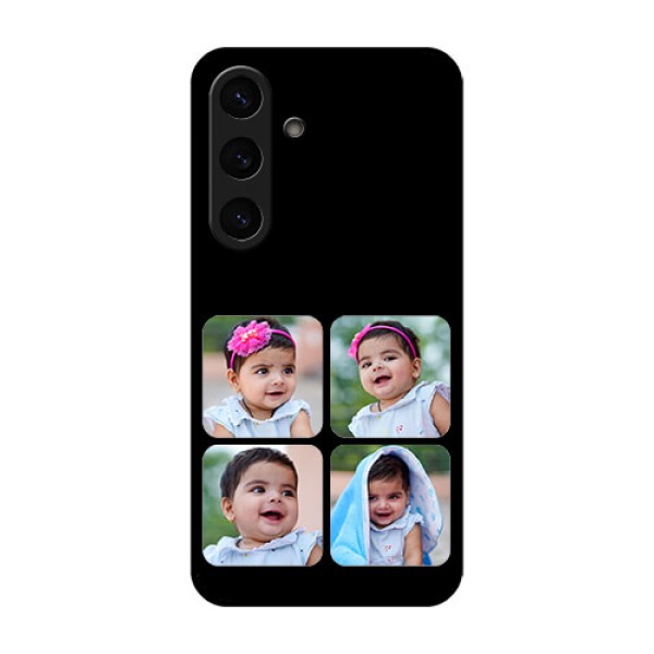 Galaxy S25 Plus 5G Custom Glass Phone CaseMultiple Pictures Design Galaxy S25 Plus 5G Custom Glass Phone CaseMultiple Pictures Design