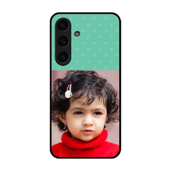 Galaxy S25 Plus 5G Custom Glass Phone CaseLovers Picture Design