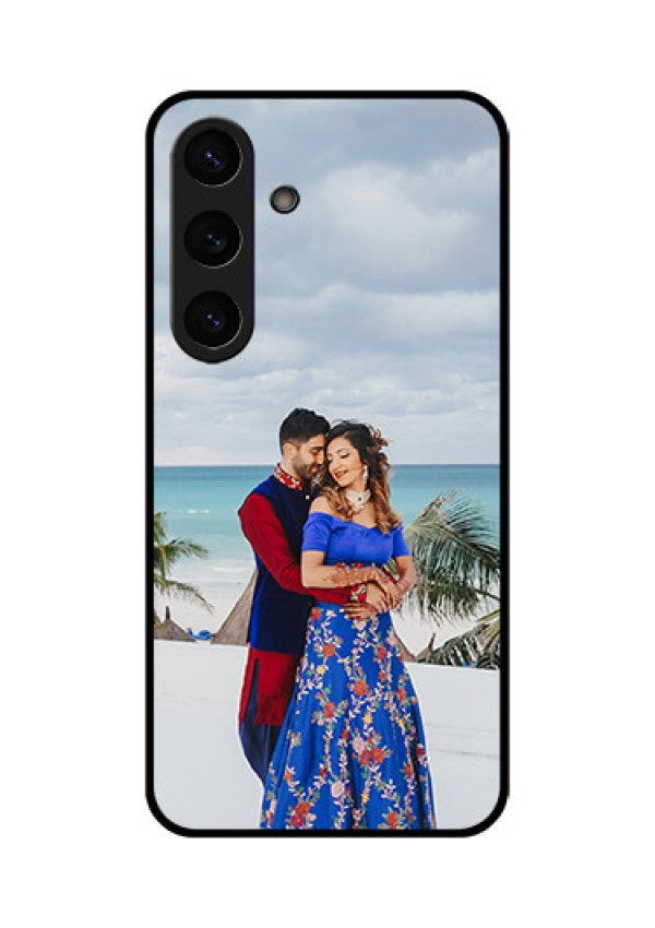 Galaxy S25 Plus 5G Custom Glass Phone CaseUpload Full Picture Design