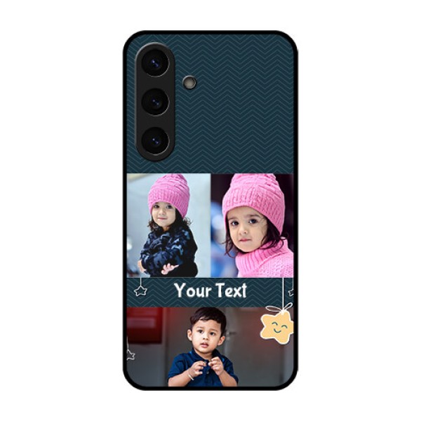 Galaxy S25 Plus 5G Custom Glass Phone CaseHanging Stars Design