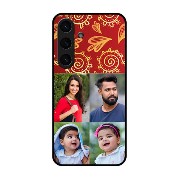 Galaxy S25 Plus 5G Custom Glass Phone Case4 Image Traditional Design Galaxy S25 Plus 5G Custom Glass Phone Case4 Image Traditional Design