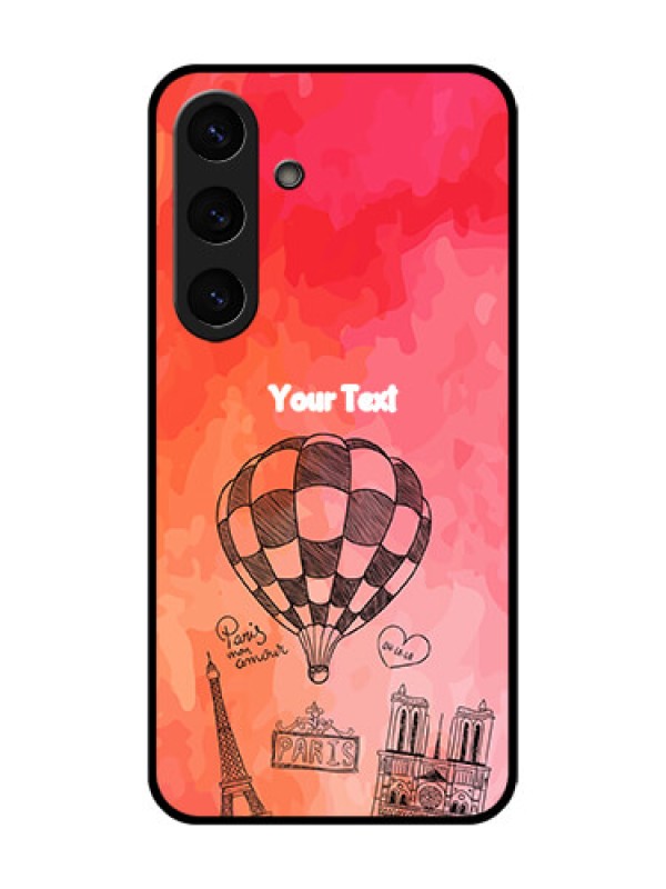 Custom Galaxy S25 Plus 5G Custom Glass Phone CaseParis Theme Design
