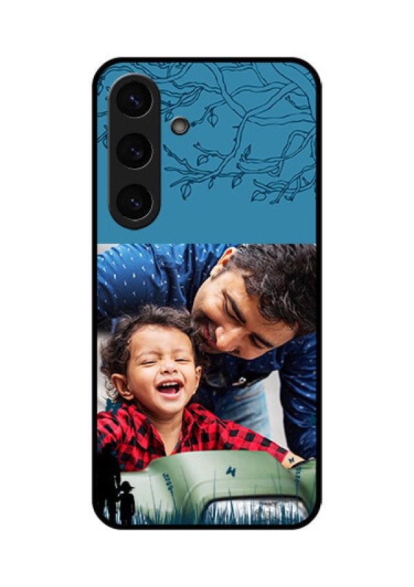 Galaxy S25 Plus 5G Custom Glass Phone CaseBest Dad Design