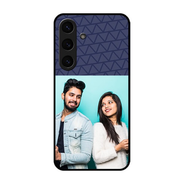 Galaxy S25 Plus 5G Custom Glass Phone CaseWith Best Friends Design Galaxy S25 Plus 5G Custom Glass Phone CaseWith Best Friends Design