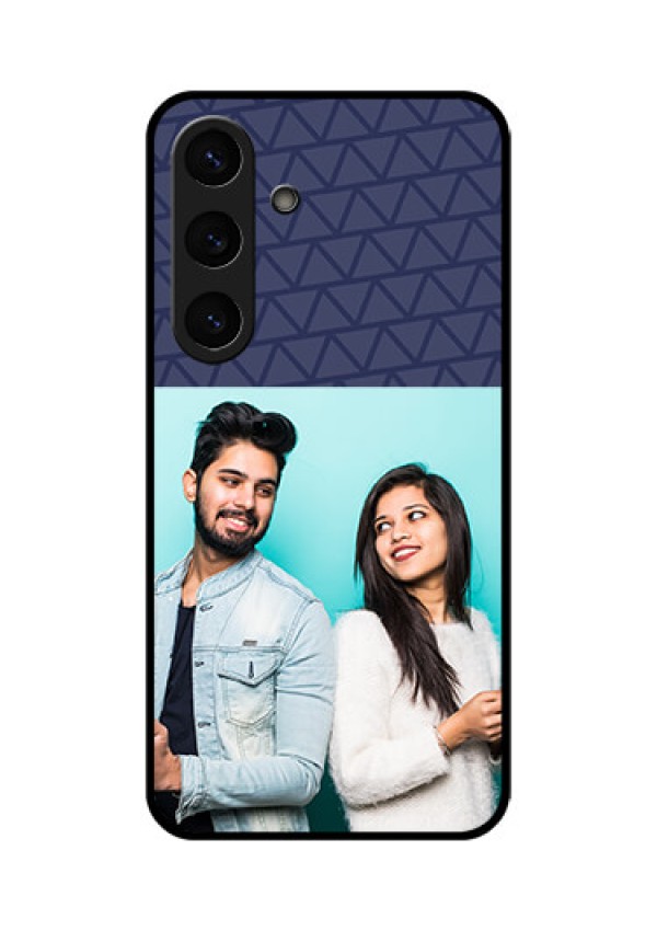 Galaxy S25 Plus 5G Custom Glass Phone CaseWith Best Friends Design